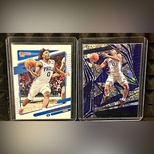 TYRESE MAXEY 2022-24 PANINI DONRUSS & REVOLUTION-76ers